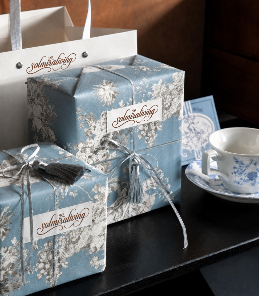 Vintage Gift Wrapping Paper for Meaningful Celebrations