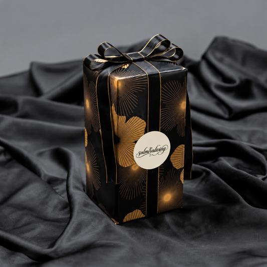 Floral Art Luxury Gift Wrap Paper