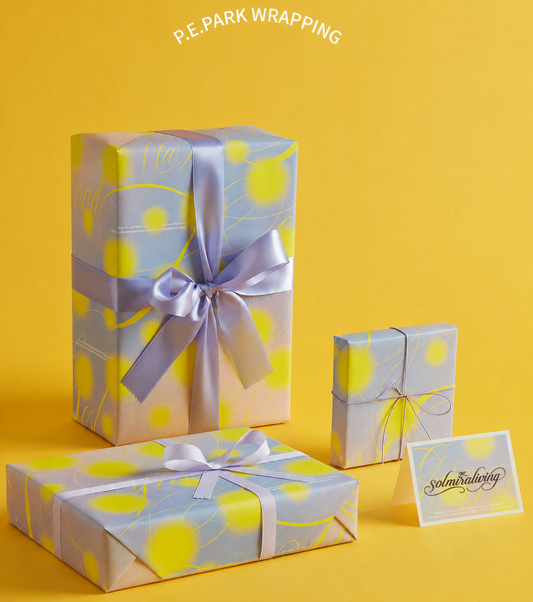 Minimal Wedding Gift Wrap Paper