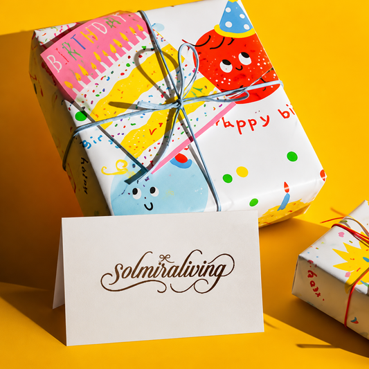 Cute Kids Birthday Gift Wrap Paper