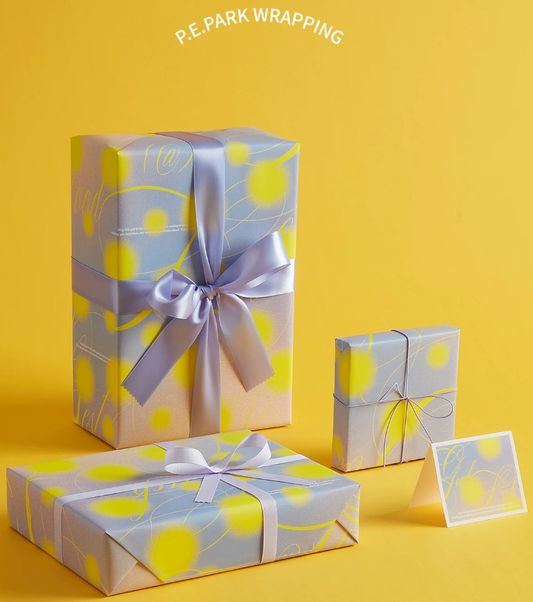 Minimal Wedding Gift Wrap Paper