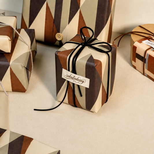 Men’s Retro Birthday Gift Wrap Paper