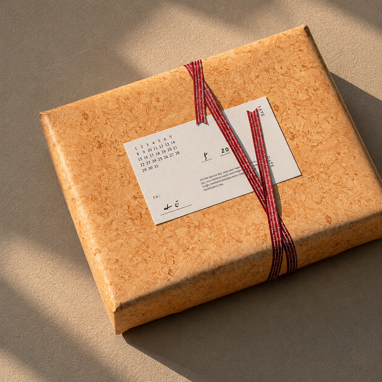 Wedding Greeting Card & Gift Set