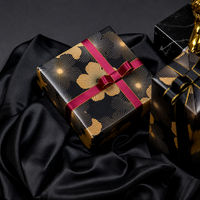 Floral Art Luxury Gift Wrap Paper