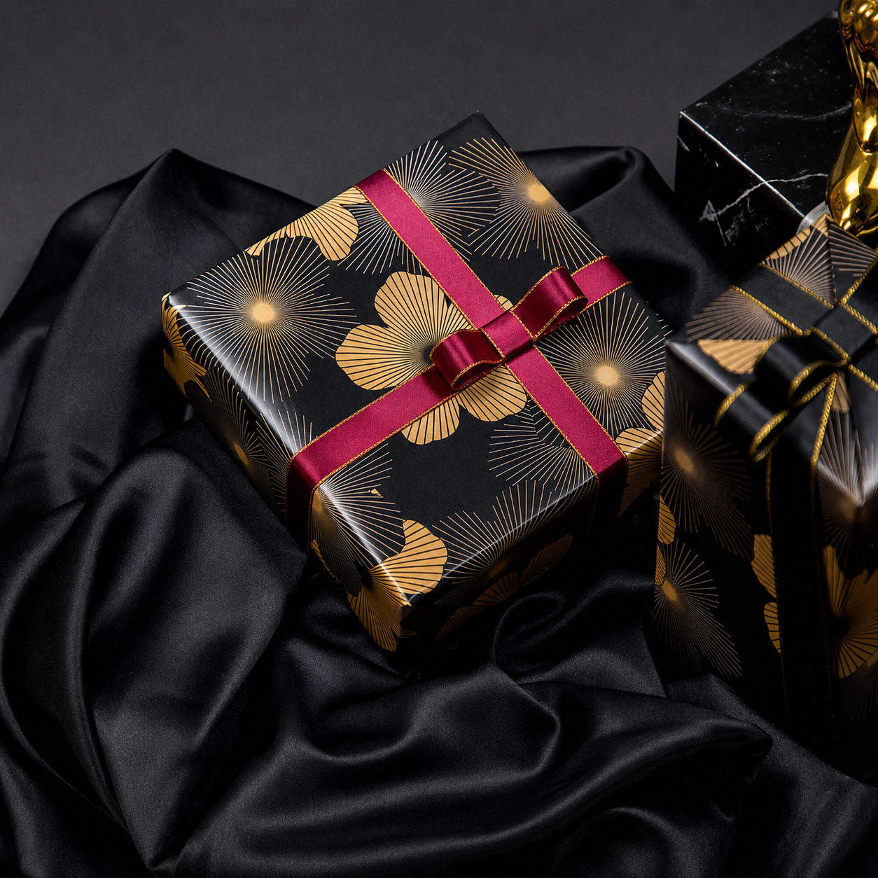 Floral Art Luxury Gift Wrap Paper