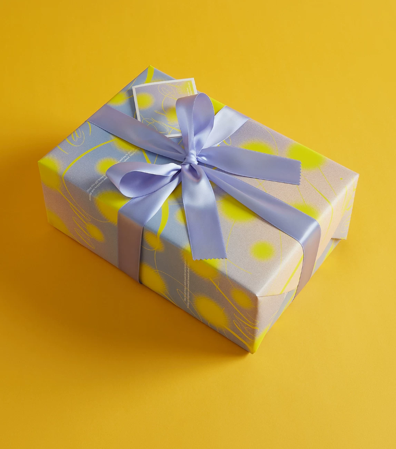 Minimal Wedding Gift Wrap Paper