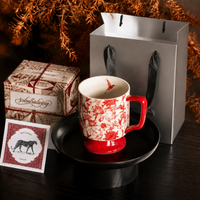 Light Luxury Retro Coffee Mug Gift Box