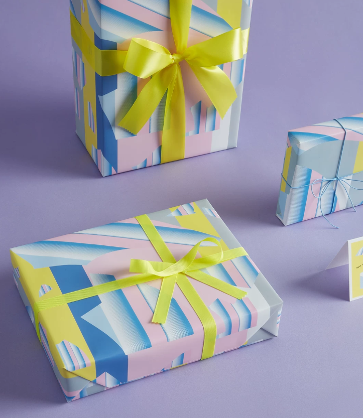 Fresh Minimal Gift Wrap Paper Set