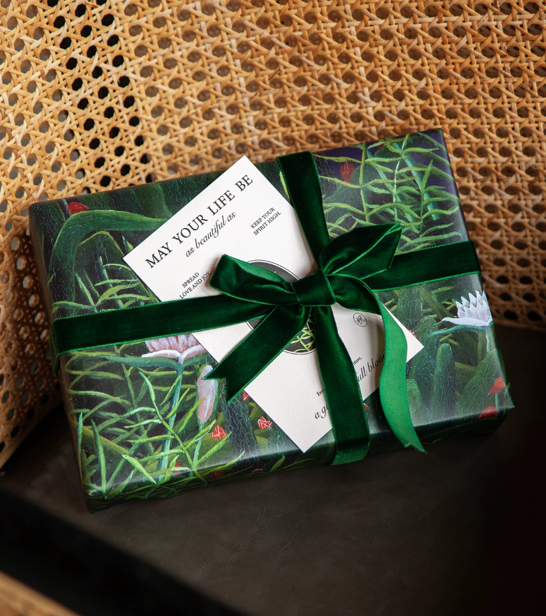 Classic Oil Painting Gift Wrap Paper Box
